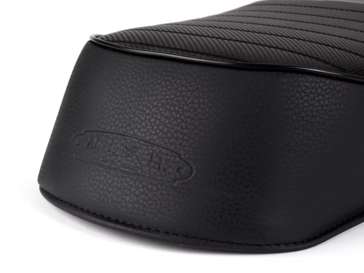 Zitbank -NISA Wave- Rally 180/200, GS160, SS180 - Zwart
