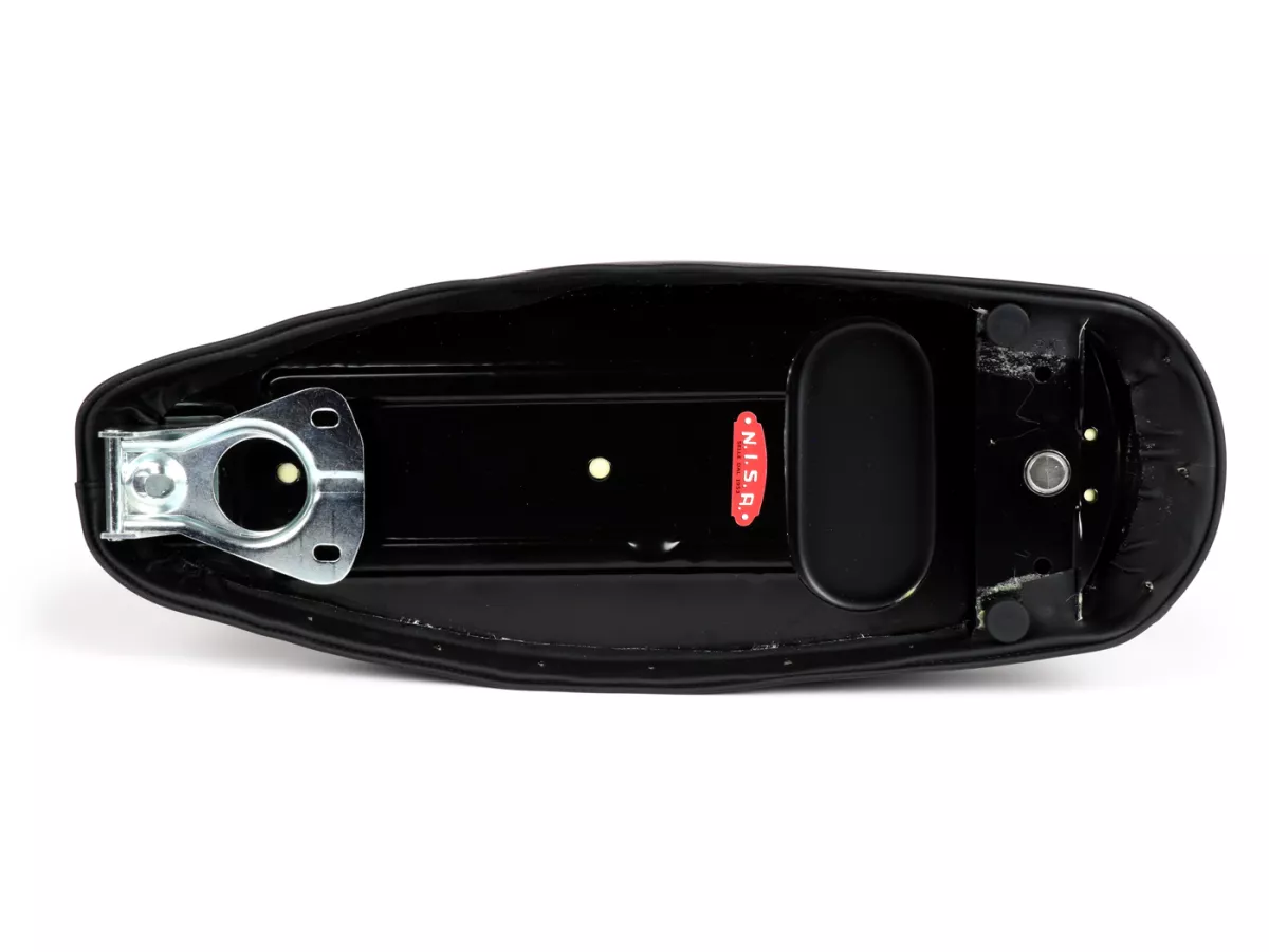 Zitbank -NISA Wave- Rally 180/200, GS160, SS180 - Zwart