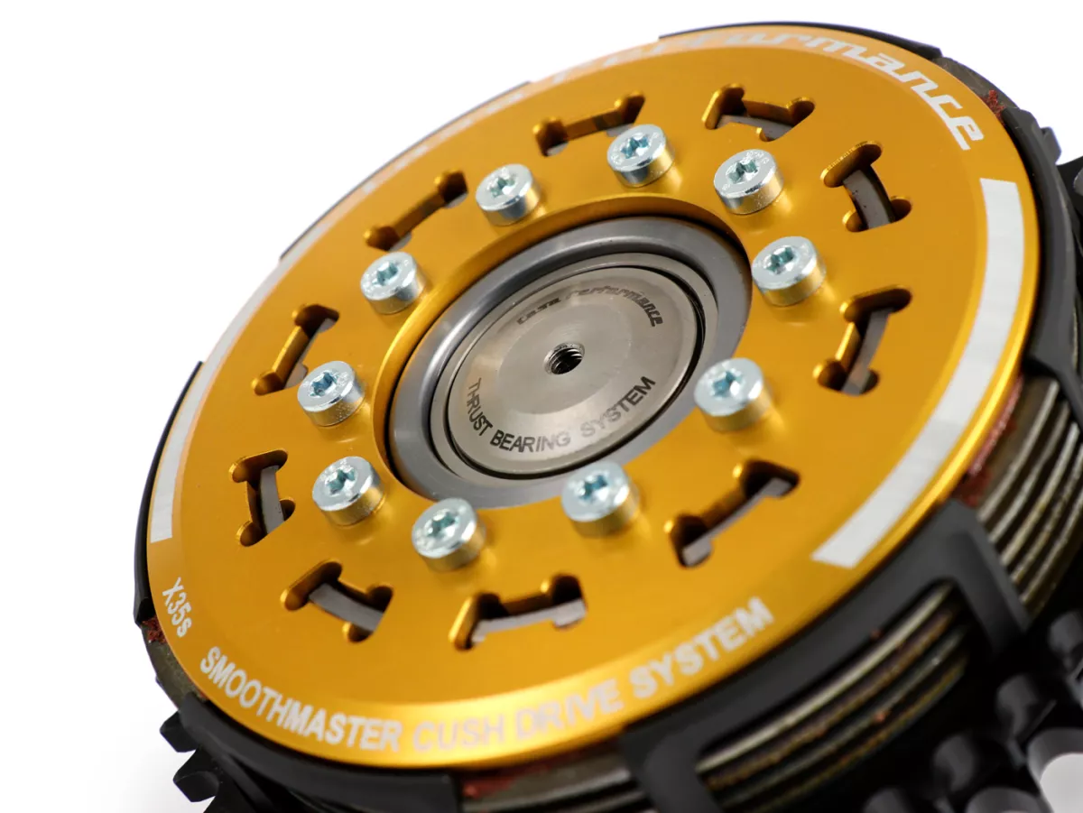 Clutch -CASA PERFORMANCE SmoothMaster 6 plate, 10 spring- Lambretta LI, LI S, SX. TV (series 2-3), DL/GP - 46 tooth