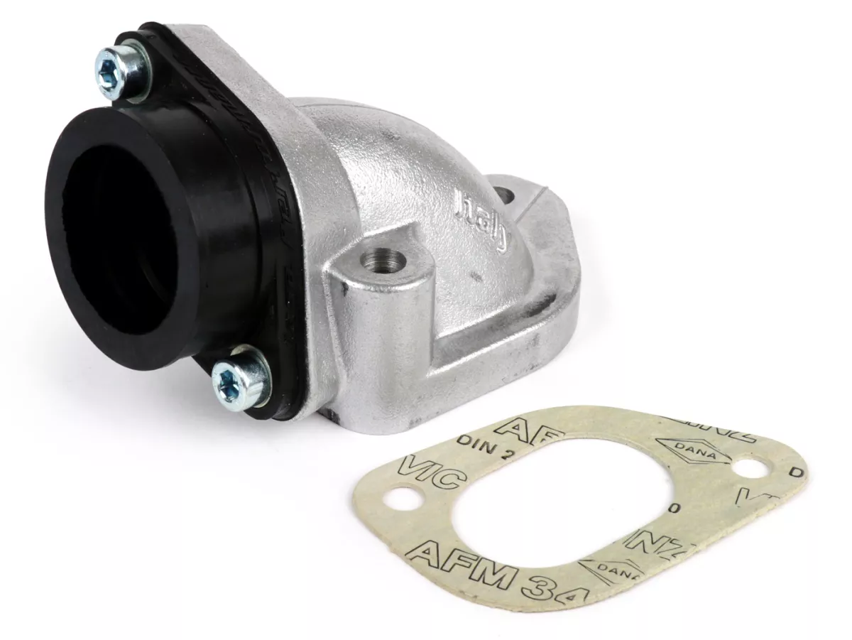 Inlaatspruitstuk -CASA LAMBRETTA- Lambretta 195-225 ccm - AW=Ø34mm (carburateur Ø28-30mm - PHBH, VHSH, PWK28, TMX30, Smartcarb 26-28)