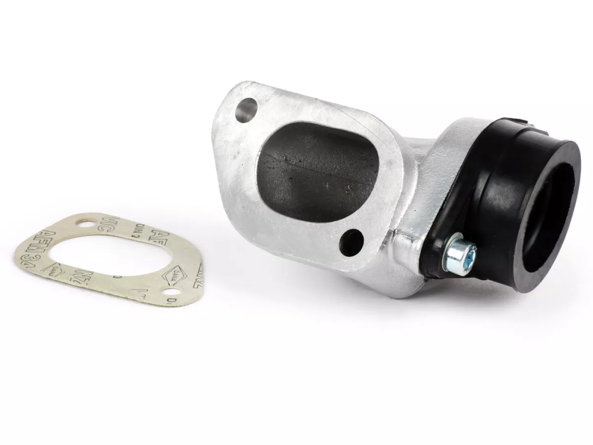 Inlaatspruitstuk -CASA LAMBRETTA- Lambretta 195-225 ccm - AW=Ø34mm (carburateur Ø28-30mm - PHBH, VHSH, PWK28, TMX30, Smartcarb 26-28)