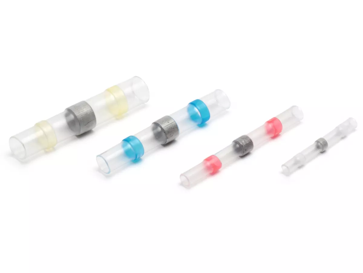Juego de conectores para soldar -MC POWER- Ø1,7mm, 2,7mm, 4,5mm, 6mm - 100pcs.