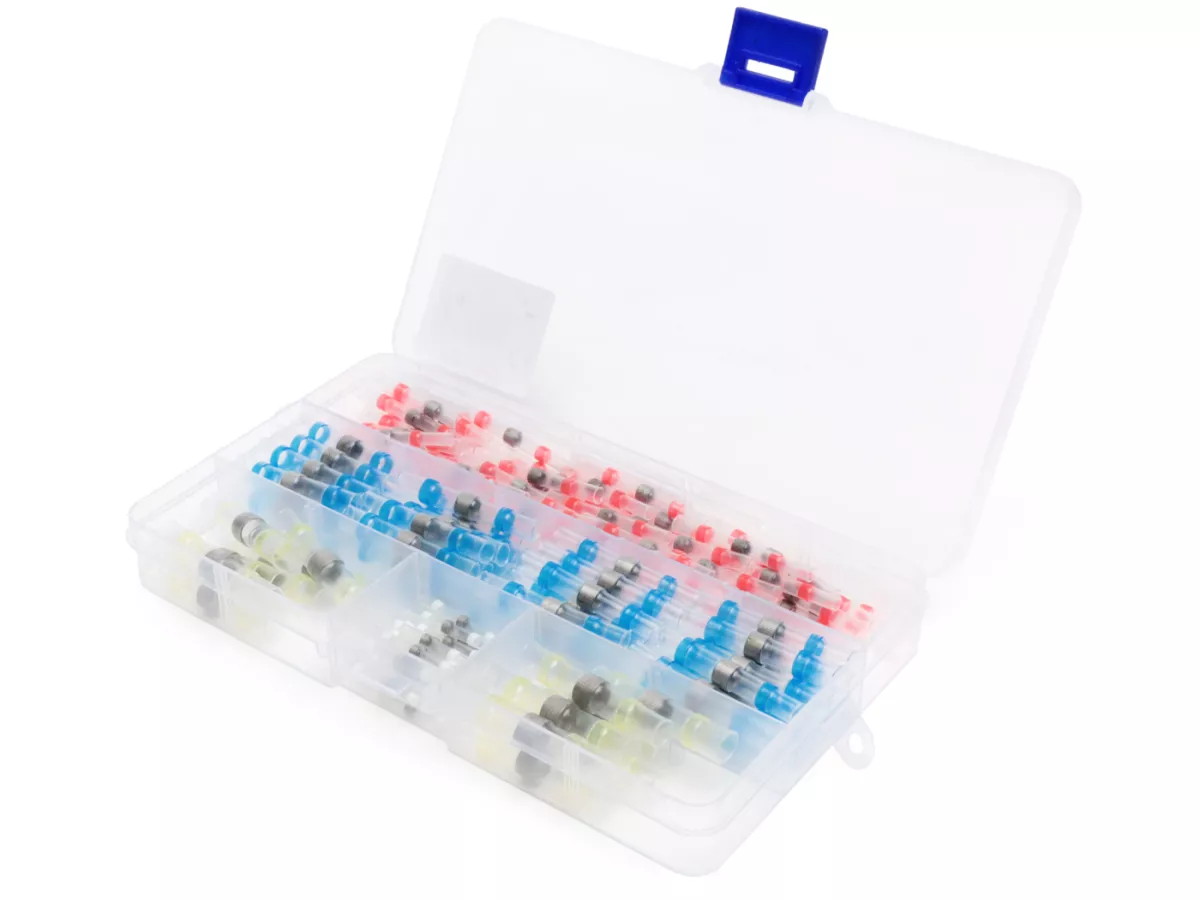 Soldeercontactset -MC POWER- Ø1,7mm, 2,7mm, 4,5mm, 6mm - 150st.