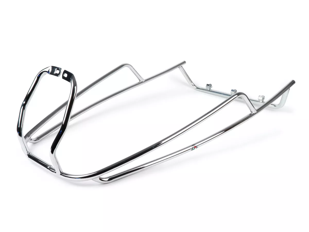 Crash bar rear -AMS CUPPINI- Vespa ET2/ET4/LX/LXV 50-150cc - Chrome