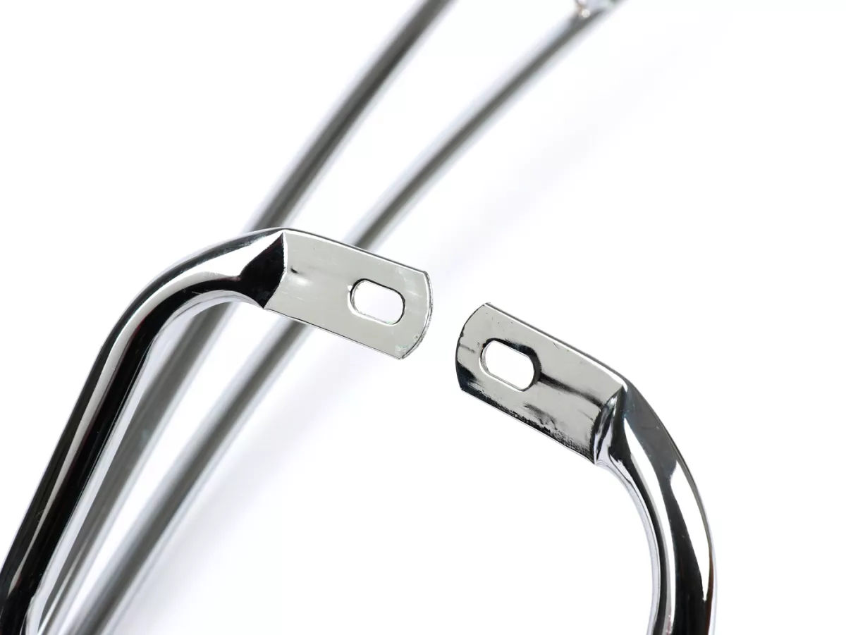 Crash bar rear -AMS CUPPINI- Vespa ET2/ET4/LX/LXV 50-150cc - Chrome