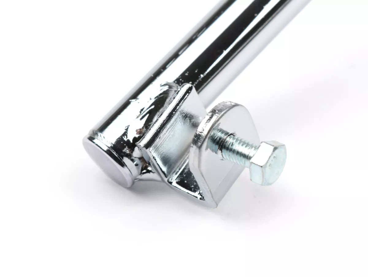 Bumper depan -AMS CUPPINI- Vespa ET2 / ET4 50-150cc - Chrome