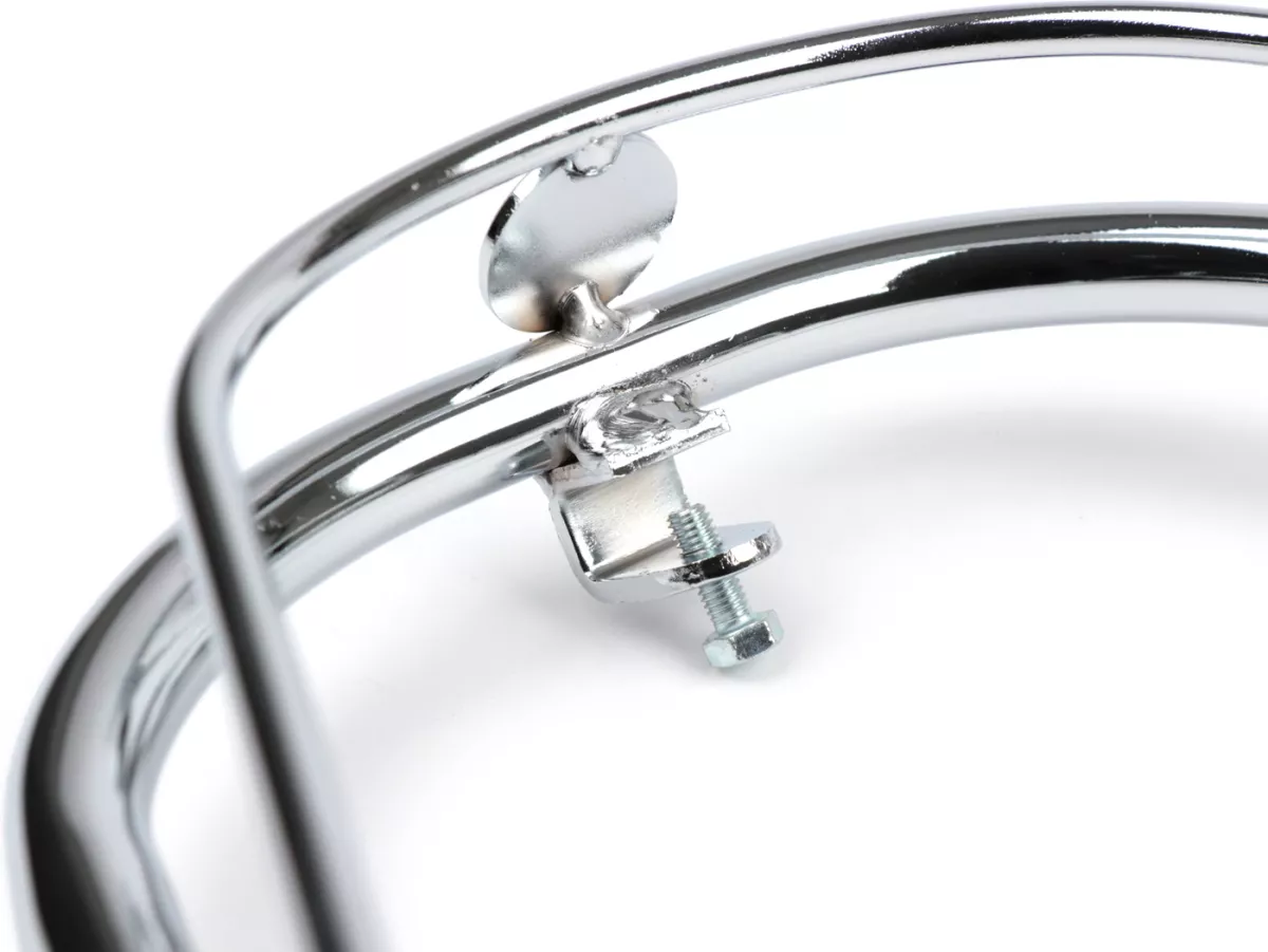 Bumper depan -AMS CUPPINI- Vespa ET2 / ET4 50-150cc - Chrome