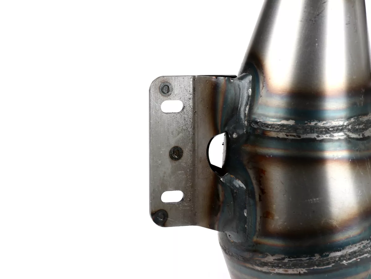Scarico -EGIG PERFORMANCE Cobra Evo Ø=37mm (interasse perni 54-62mm), silenziatore imbullonato- Vespa ET3, PV125