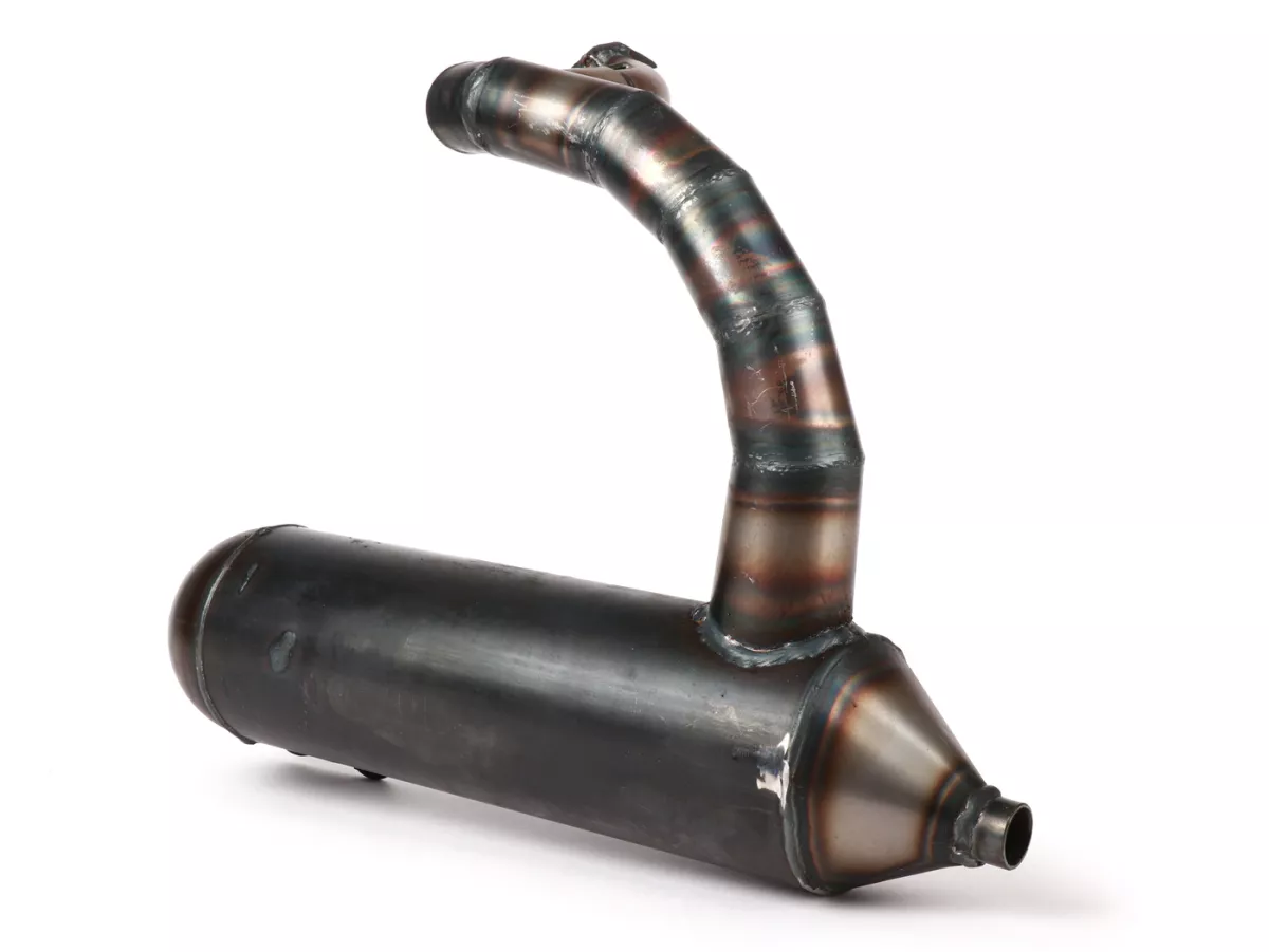 Knalpot -EGIG PERFORMANCE Superbanana Touring Ø = 32mm (jarak tiang 54-62mm) - Vespa ET3, PV125