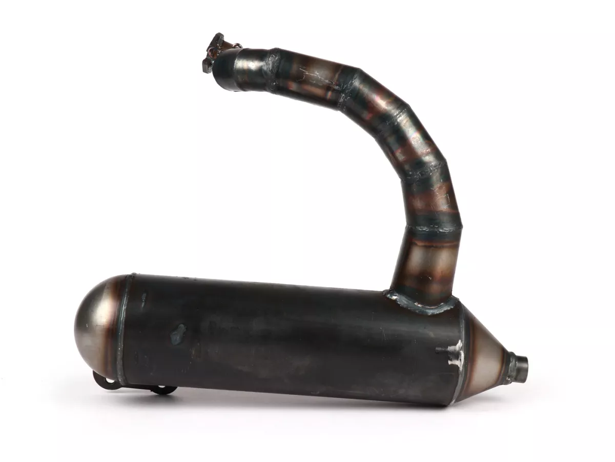 Knalpot -EGIG PERFORMANCE Superbanana Touring Ø = 32mm (jarak tiang 54-62mm) - Vespa ET3, PV125