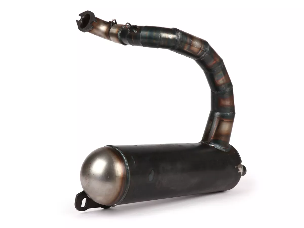 Knalpot -EGIG PERFORMANCE Superbanana Touring Ø = 32mm (jarak tiang 54-62mm) - Vespa ET3, PV125