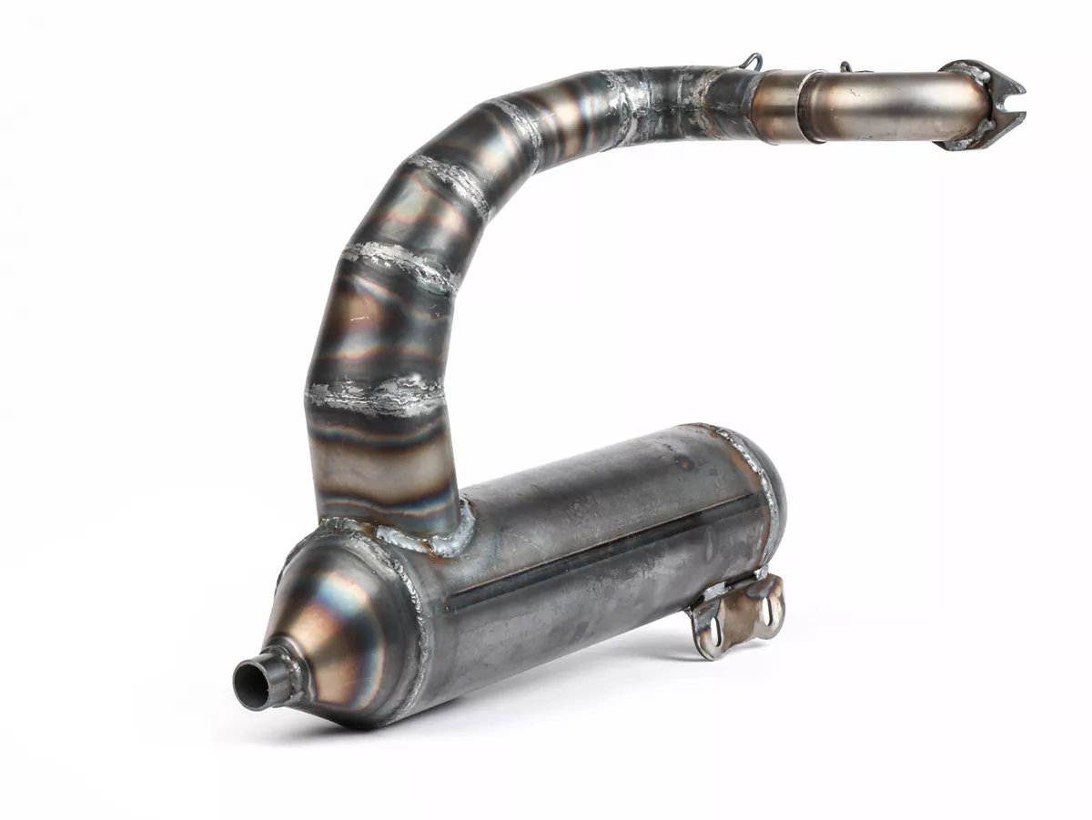 Knalpot -EGIG PERFORMANCE Superbanana Sport Ø = 32mm (jarak tiang 54-62mm) - Vespa ET3, PV125