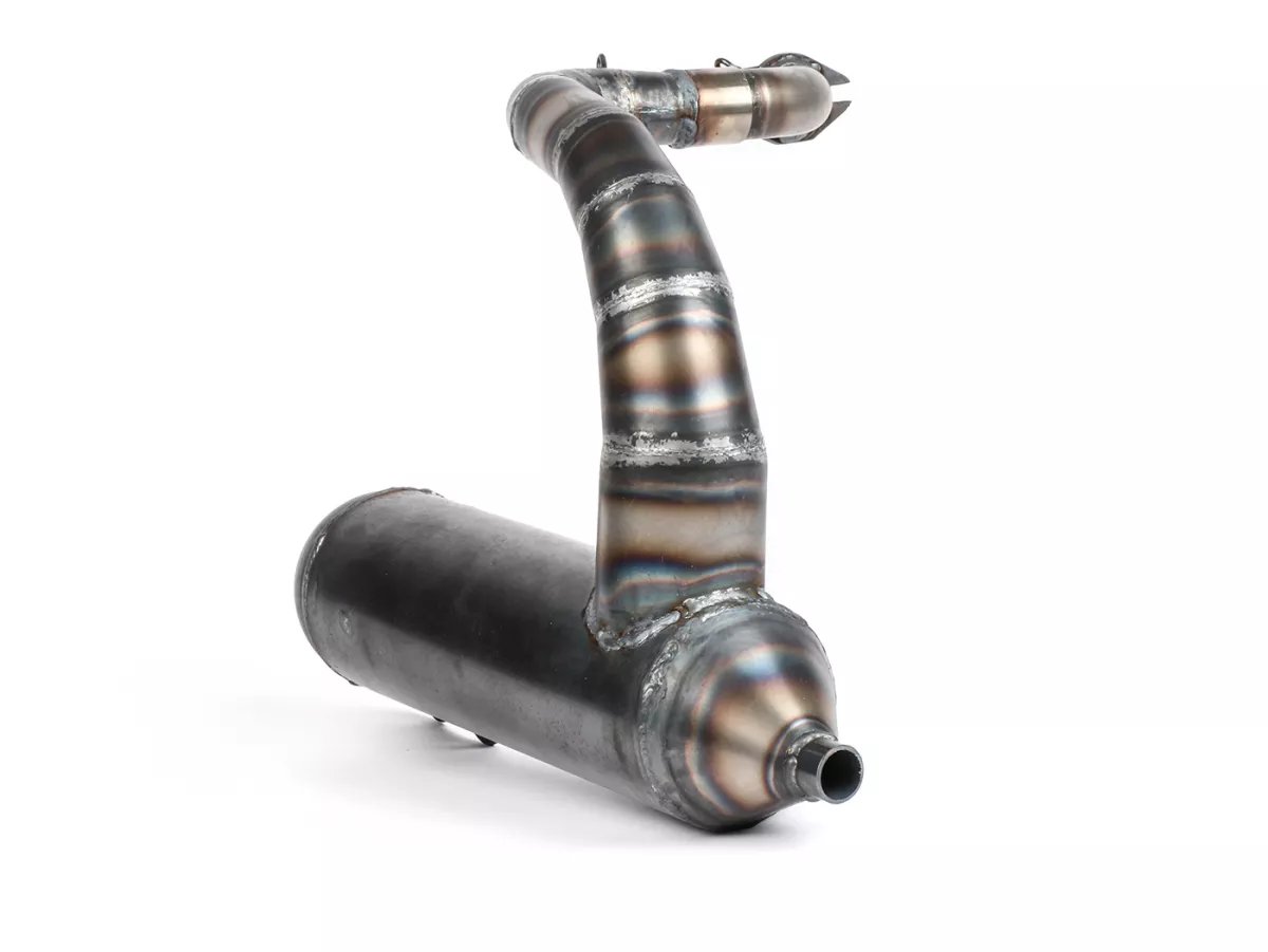 Knalpot -EGIG PERFORMANCE Superbanana Sport Ø = 32mm (jarak tiang 54-62mm) - Vespa ET3, PV125