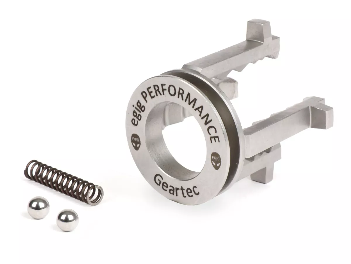 Gear selector -EGIG PERFORMANCE- 4 speed, H=50mm, VESPA PK50, PK80, PK125, V50 (V5A1T since no. 69444), Special (V5B3T since no. 94315), Elestart (V5B4T since no. 1514), PV125 (VMA2T since no. 150203), ET3 (VMB1T since no. 8161)