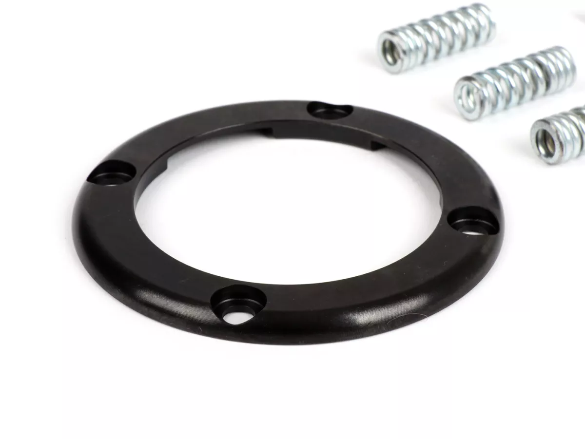 Cesta de embrague con kit de reparación primaria-EGIG PERFORMANCE- Embrague One Finger 5 discos - Vespa V50, V90, SS50, SS90, PV125, ET3, PK50, PK80, PK50 S, PK80 S, PK125 S, PK50 XL, PK125 XL, ETS, PK50 HP, PK50 SSPK50 HP, PK50 SS