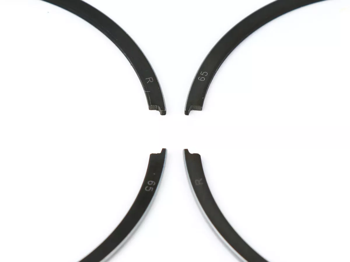 Jeu segments de piston -EGIG PERFORMANCE Ø65mm, fonte 170 ccm - Vespa PV125, ET3 125, PK125