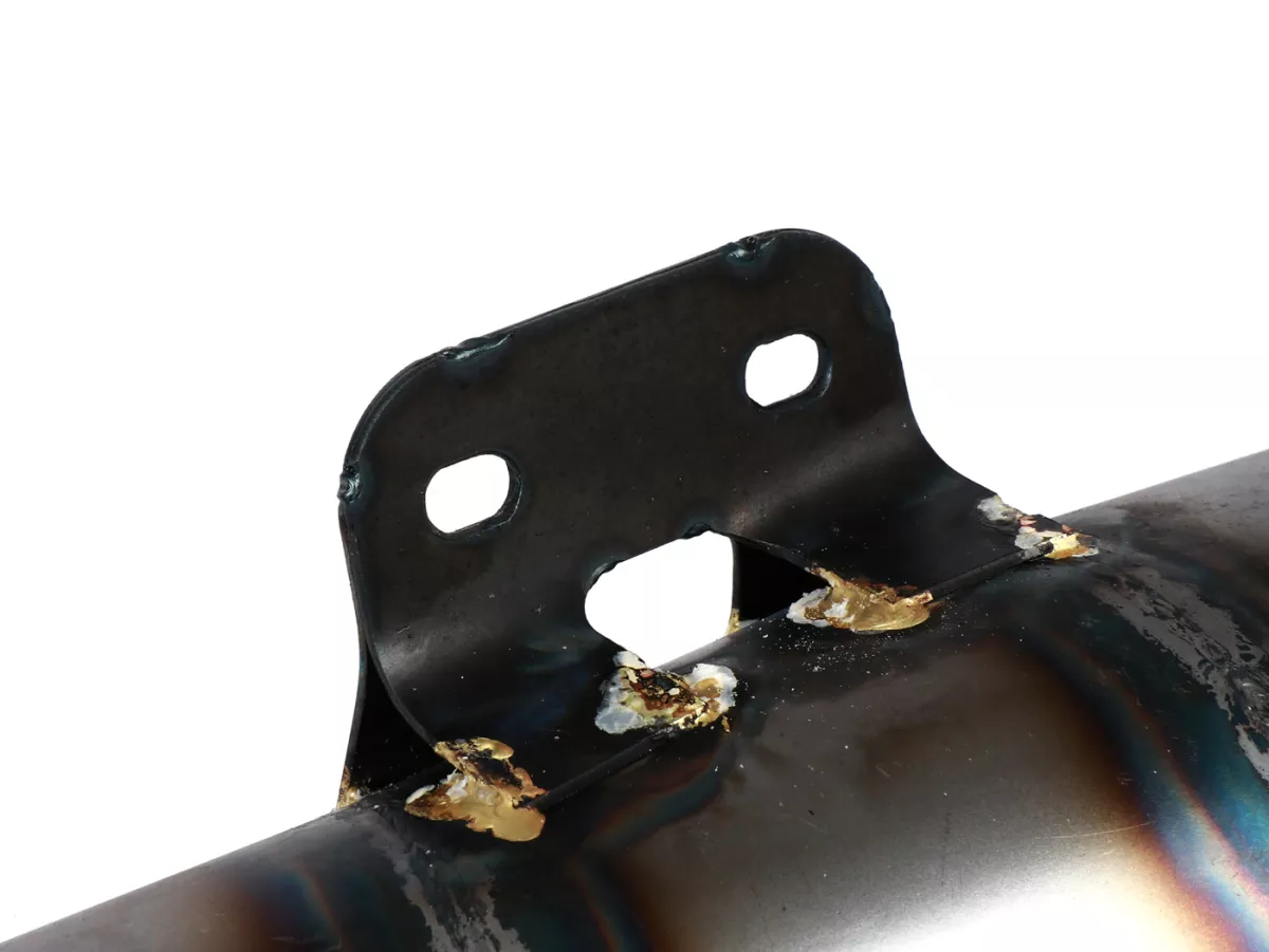 Escape -EGIG PERFORMANCE VRA Quattrini M200 Ø=44mm, silenciador atornillado- Vespa ET3, PV125 - Amortiguador desplazado necesario