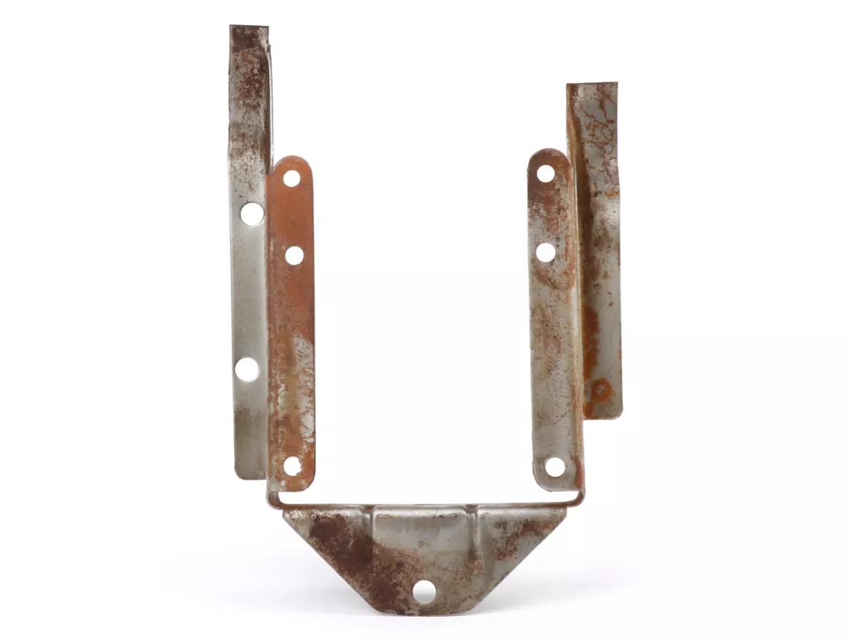 Batterijhouder (voor lassen aan frame) -LML (NOS)- korte houder - Vespa PX, T5, LML Star/Stella 2-takt