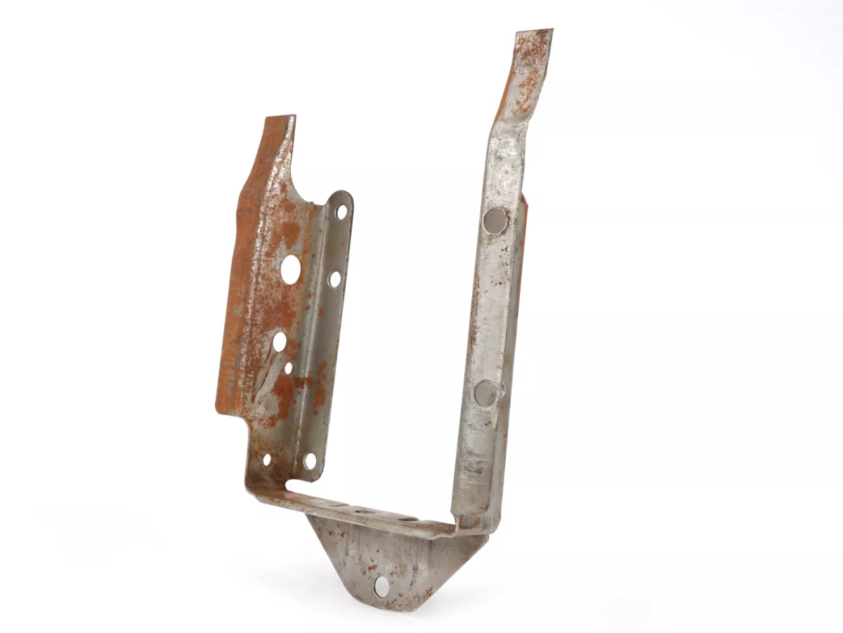 Batterijhouder (voor lassen aan frame) -LML (NOS)- korte houder - Vespa PX, T5, LML Star/Stella 2-takt