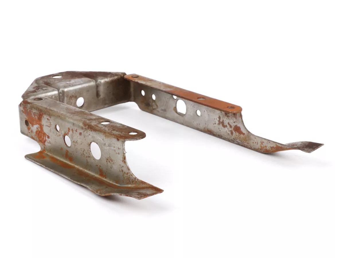 Batterijhouder (voor lassen aan frame) -LML (NOS)- korte houder - Vespa PX, T5, LML Star/Stella 2-takt