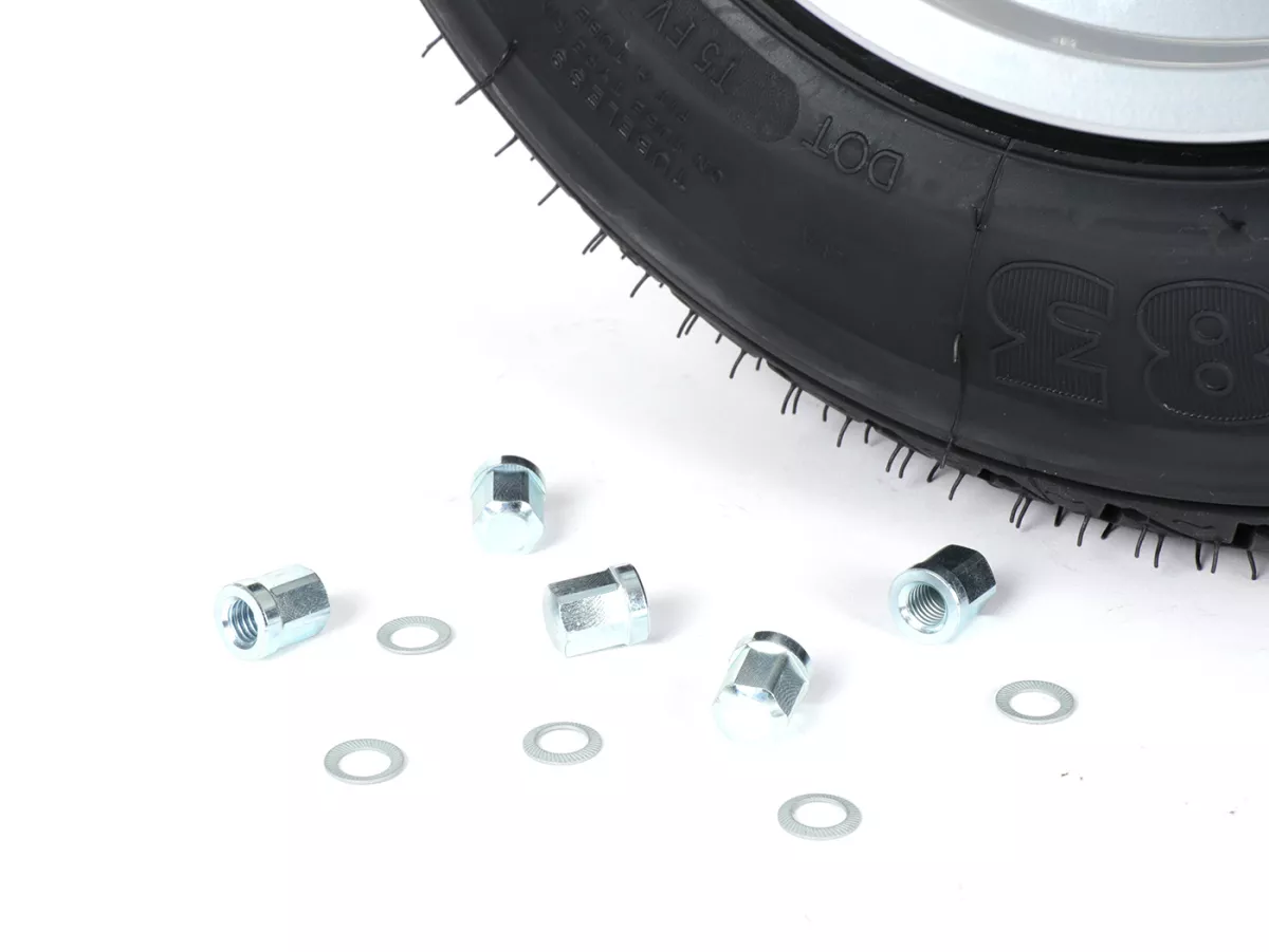 Wheel assembly (tyre mounted on rim ready to drive) -MICHELIN S83, tubeless, Vespa- 3.50 - 10 inch TL 59J (reinforced) - Wheel assemblyrim BGM PRO 2.10-10 Aluminium 2.10-10 - silver