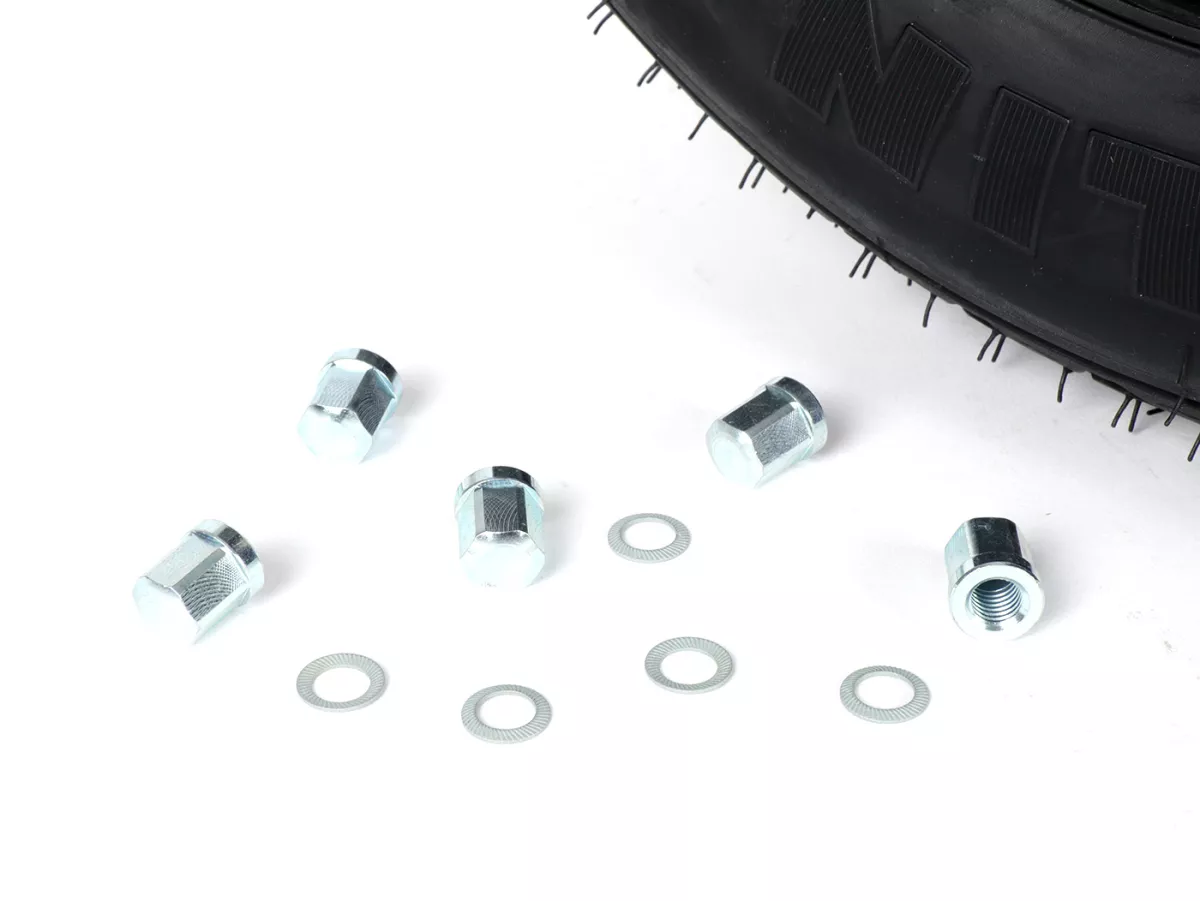 Wheel assembly (tyre mounted on rim ready to drive) -MICHELIN S83, tubeless, Vespa- 3.50 - 10 inch TL 59J (reinforced) - Wheel assemblyrim BGM PRO 2.10-10 Aluminium 2.10-10 black