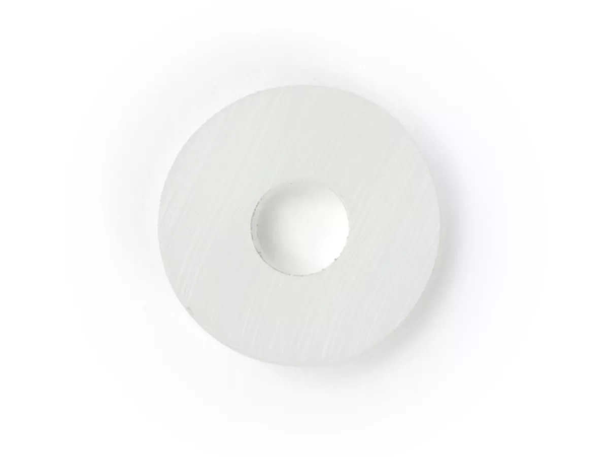 Disco distanciador de plástico Ø=18x6,2x4mm para guardabarros -CIF- Vespa V50, V90, PV125, ET3 125