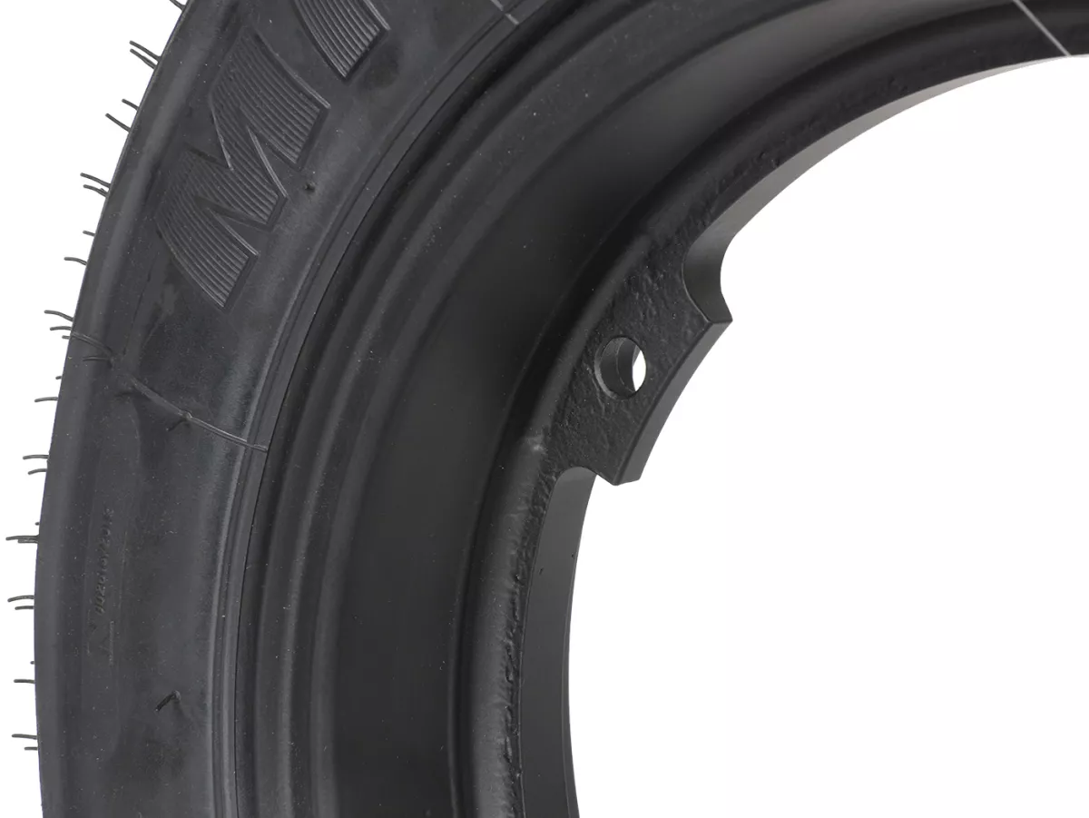 Roda lengkap (ban siap pakai yang dipasang pada pelek) -MICHELIN S83, tubeless, Vespa Smallframe V50, PV, ET3, PK- 3.00 - 10 inci TL 42J - pelek BGM PRO 2.10-10 alumunium hitam