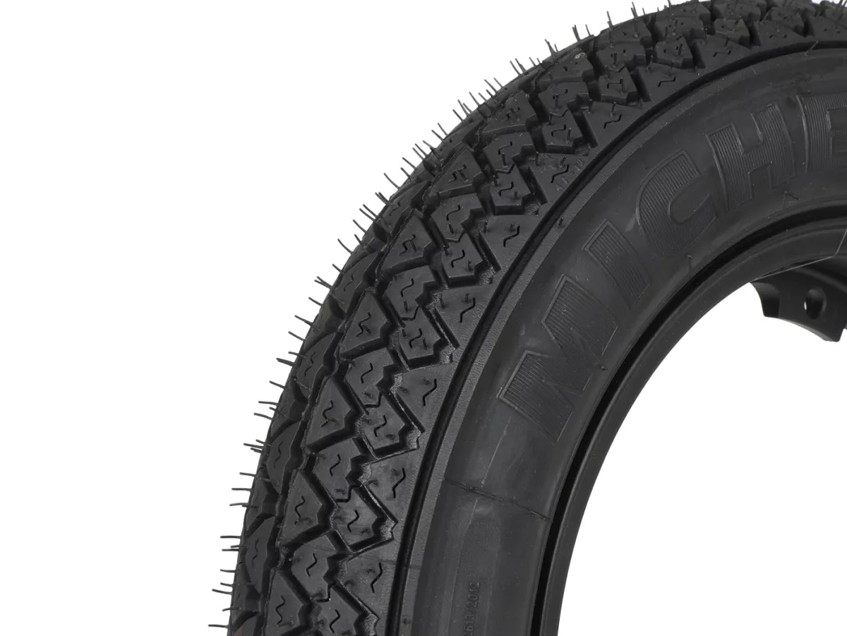 Roda lengkap (ban siap pakai yang dipasang pada pelek) -MICHELIN S83, tubeless, Vespa Smallframe V50, PV, ET3, PK- 3.00 - 10 inci TL 42J - pelek BGM PRO 2.10-10 alumunium hitam