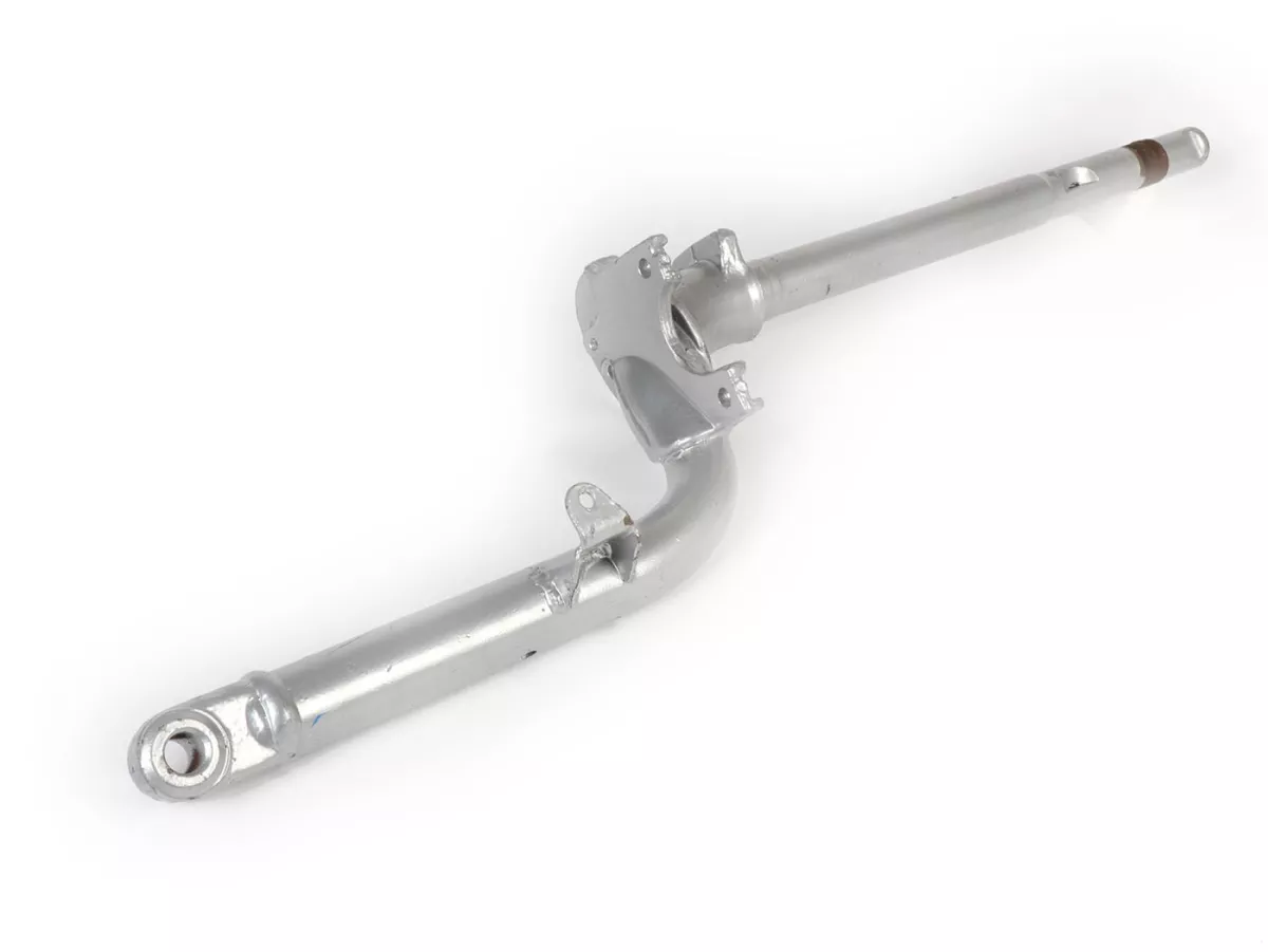 Garpu - tabung kemudi - tabung kemudi -LML (NOS) - tipe Vespa PX Lusso, as roda Ø20mm - tanpa lengan ayun, dengan offset untuk ban lebar