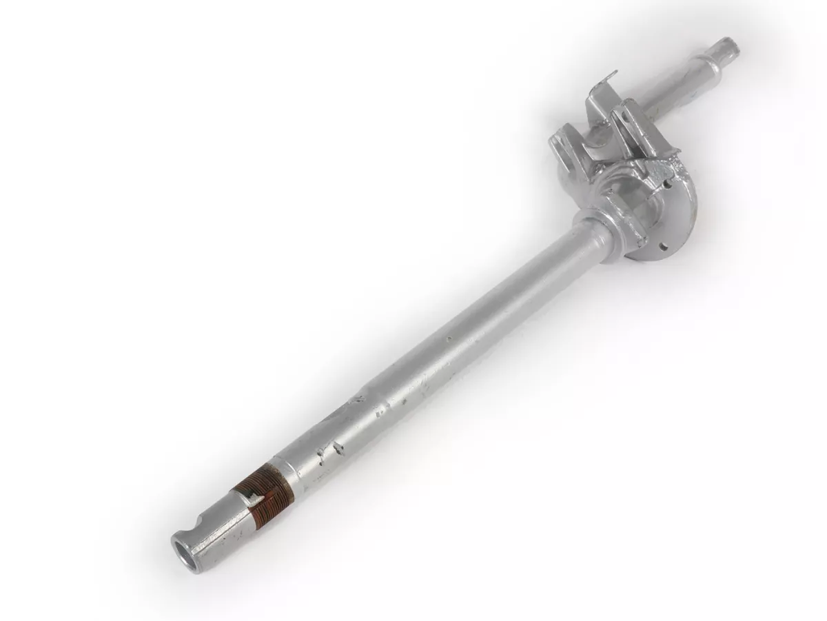 Garpu - tabung kemudi - tabung kemudi -LML (NOS) - tipe Vespa PX Lusso, as roda Ø20mm - tanpa lengan ayun, dengan offset untuk ban lebar