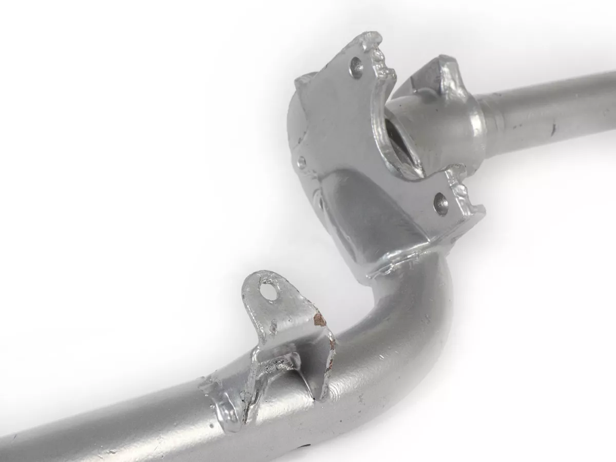 Garpu - tabung kemudi - tabung kemudi -LML (NOS) - tipe Vespa PX Lusso, as roda Ø20mm - tanpa lengan ayun, dengan offset untuk ban lebar