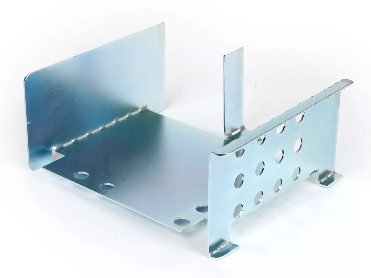 Placa de retención para CDI / regulador de tensión -JOCKEYS- Lambretta/Vespa - para montaje en el alojamiento de la batería/batería ficticia