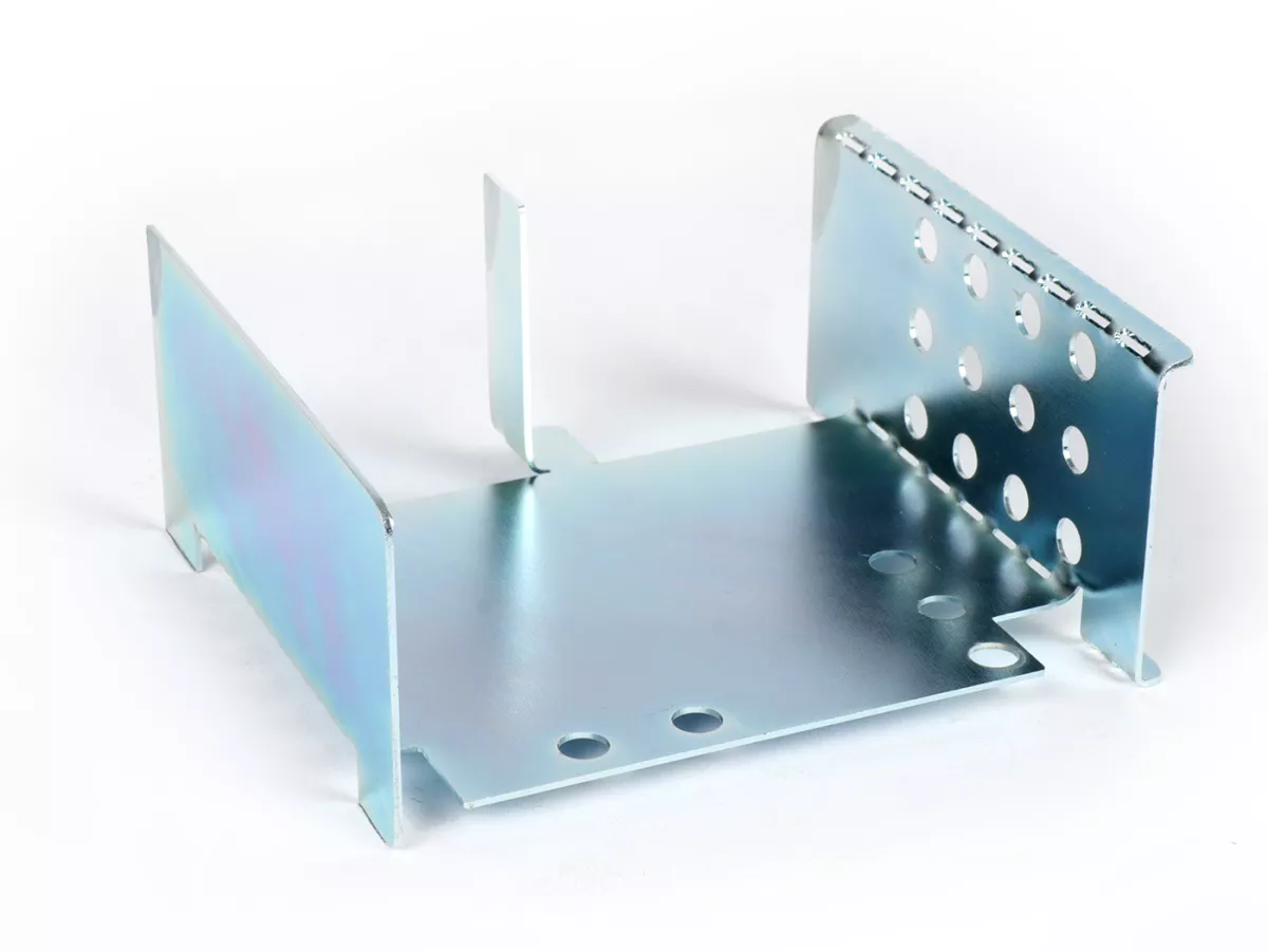 Placa de retención para CDI / regulador de tensión -JOCKEYS- Lambretta/Vespa - para montaje en el alojamiento de la batería/batería ficticia