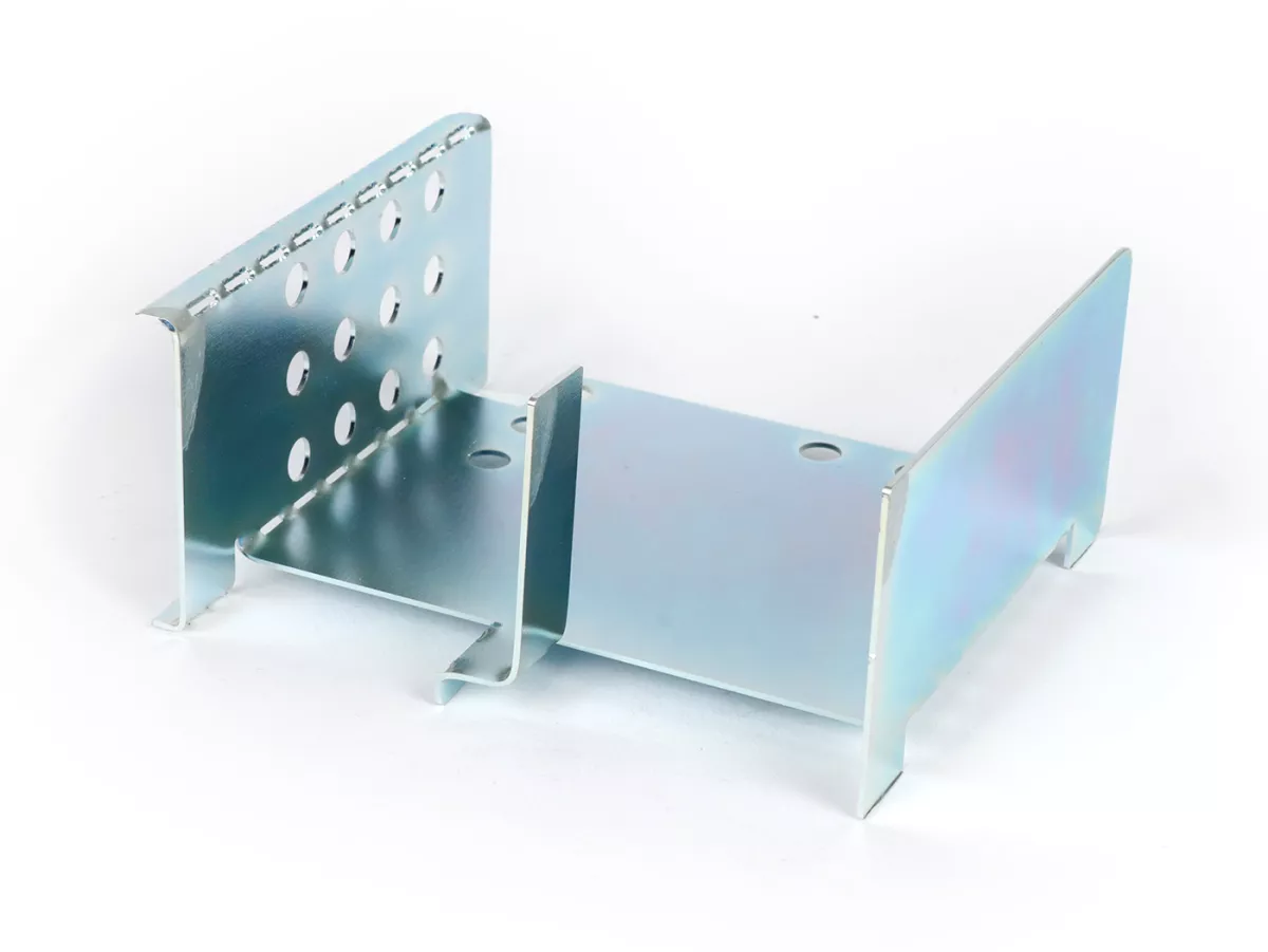 Placa de retención para CDI / regulador de tensión -JOCKEYS- Lambretta/Vespa - para montaje en el alojamiento de la batería/batería ficticia