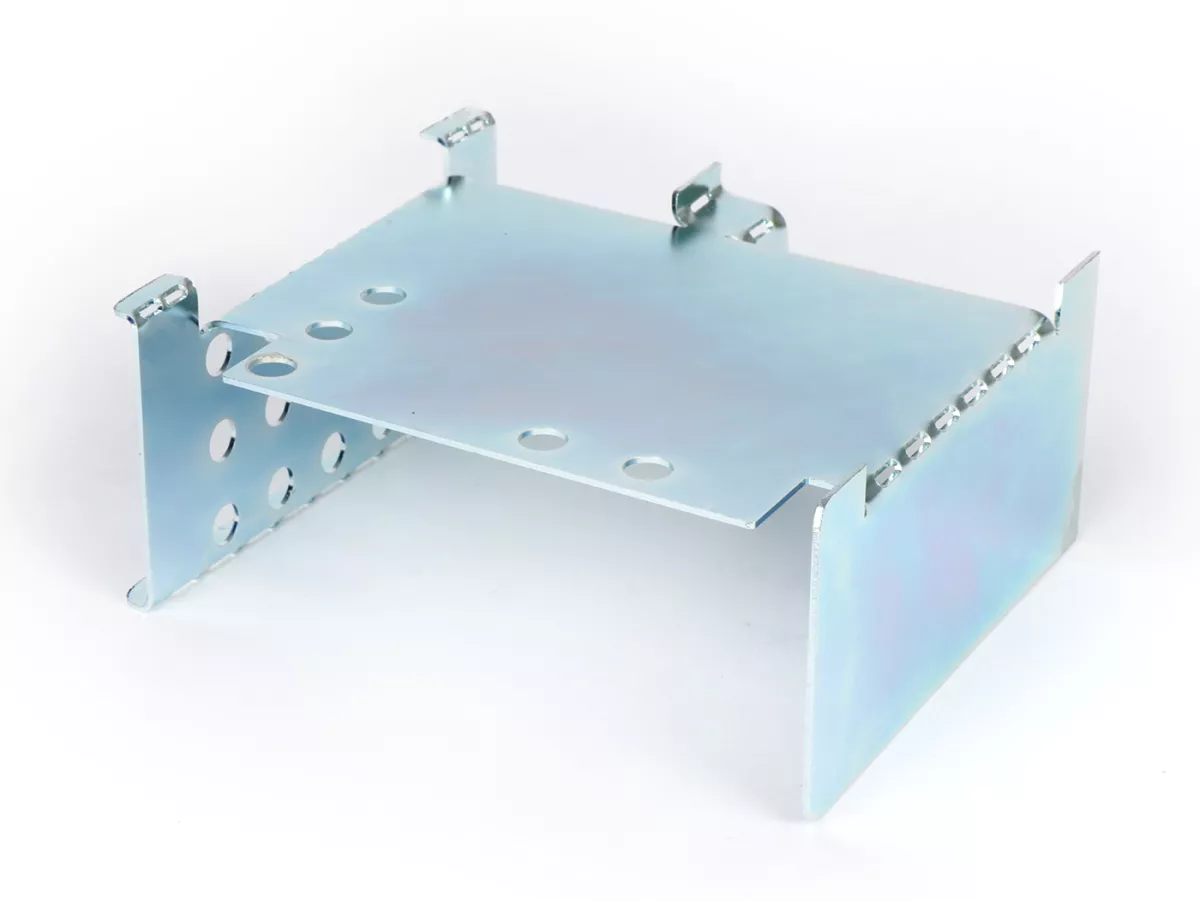 Placa de retención para CDI / regulador de tensión -JOCKEYS- Lambretta/Vespa - para montaje en el alojamiento de la batería/batería ficticia