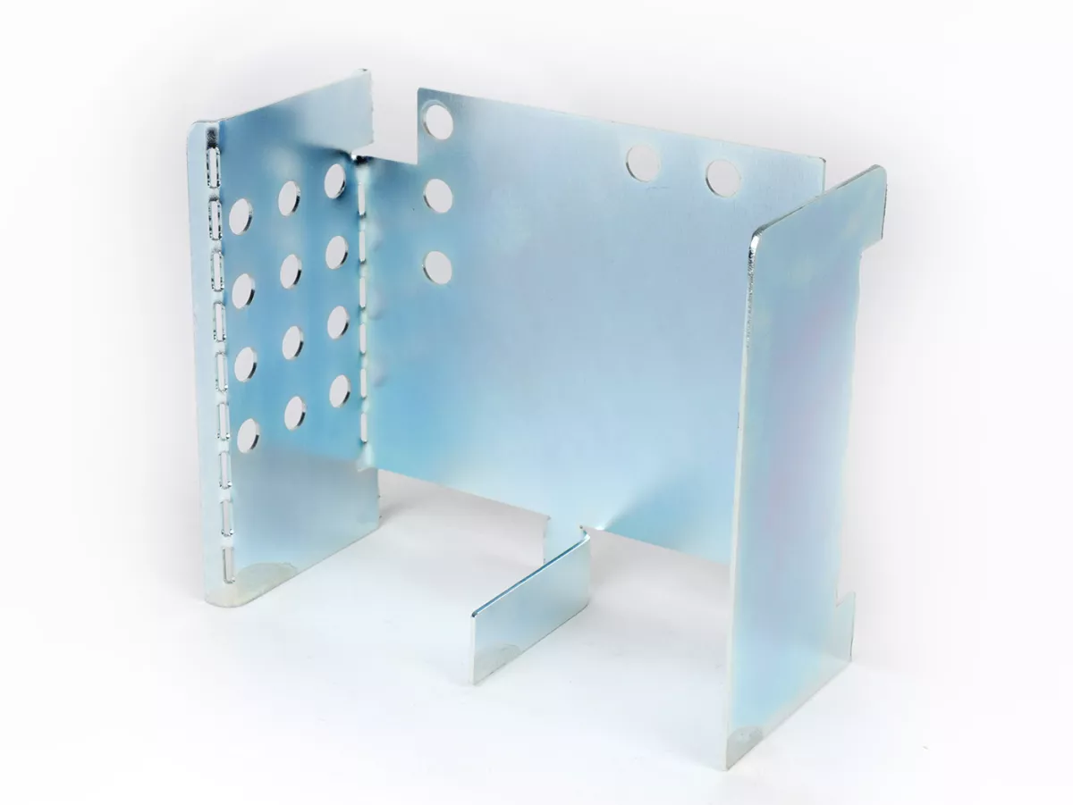 Placa de retención para CDI / regulador de tensión -JOCKEYS- Lambretta/Vespa - para montaje en el alojamiento de la batería/batería ficticia