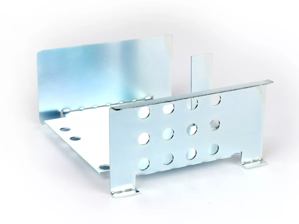 Placa de retención para CDI / regulador de tensión -JOCKEYS- Lambretta/Vespa - para montaje en el alojamiento de la batería/batería ficticia