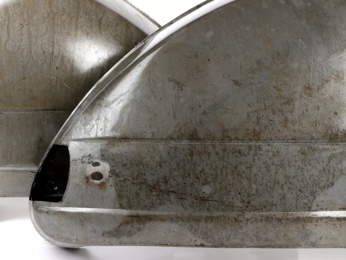 Side panel set -OEM QUALITY- Vespa PX (1977-1983, models with indicators) - P80X, P125X, P150X, P200E - external closure