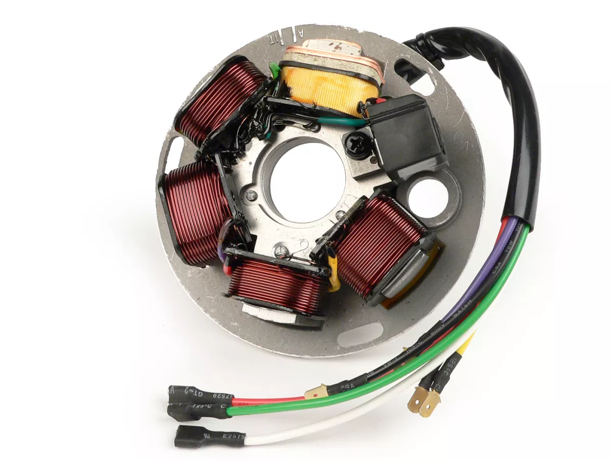 Pengapian -Pelat dasar SCEED24 - Vespa PX lama - 7 kabel