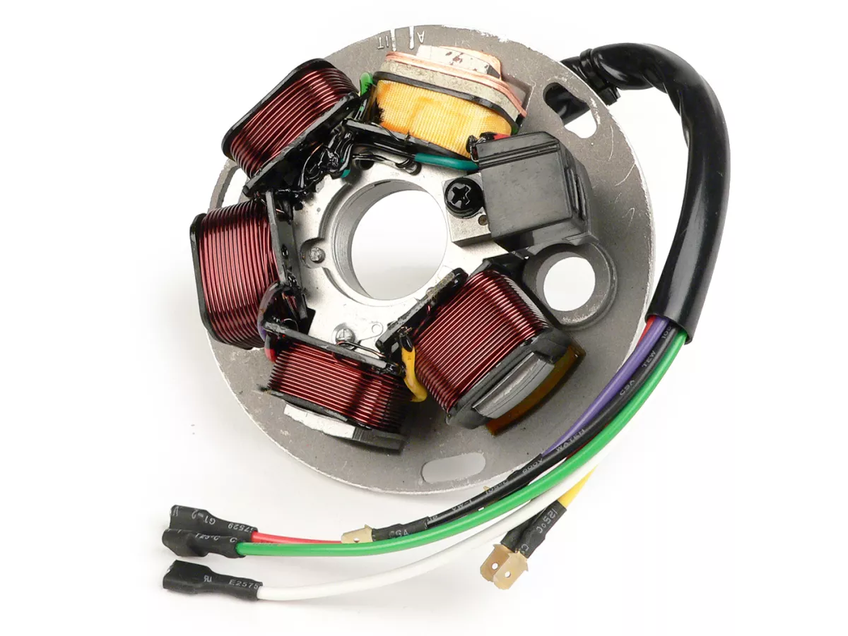 Pengapian -Pelat dasar SCEED24 - Vespa PX lama - 7 kabel