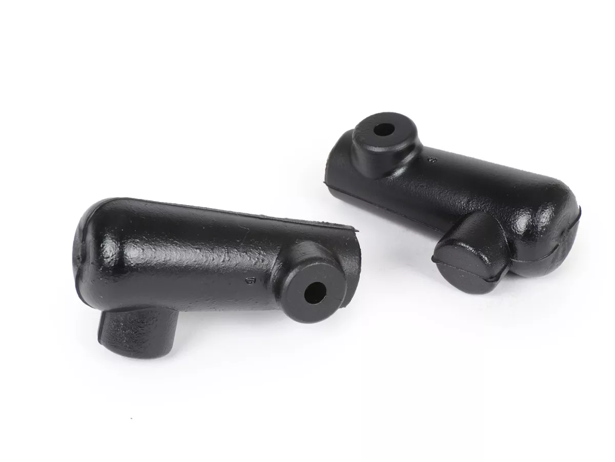 Stativfötter -OEM KVALITET Ø14mm- Vespa V50, V90, PV125, SS50, SS90 - Svart