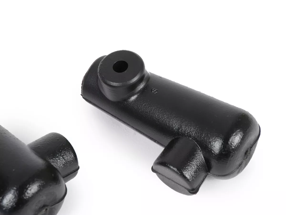 Stativfötter -OEM KVALITET Ø14mm- Vespa V50, V90, PV125, SS50, SS90 - Svart