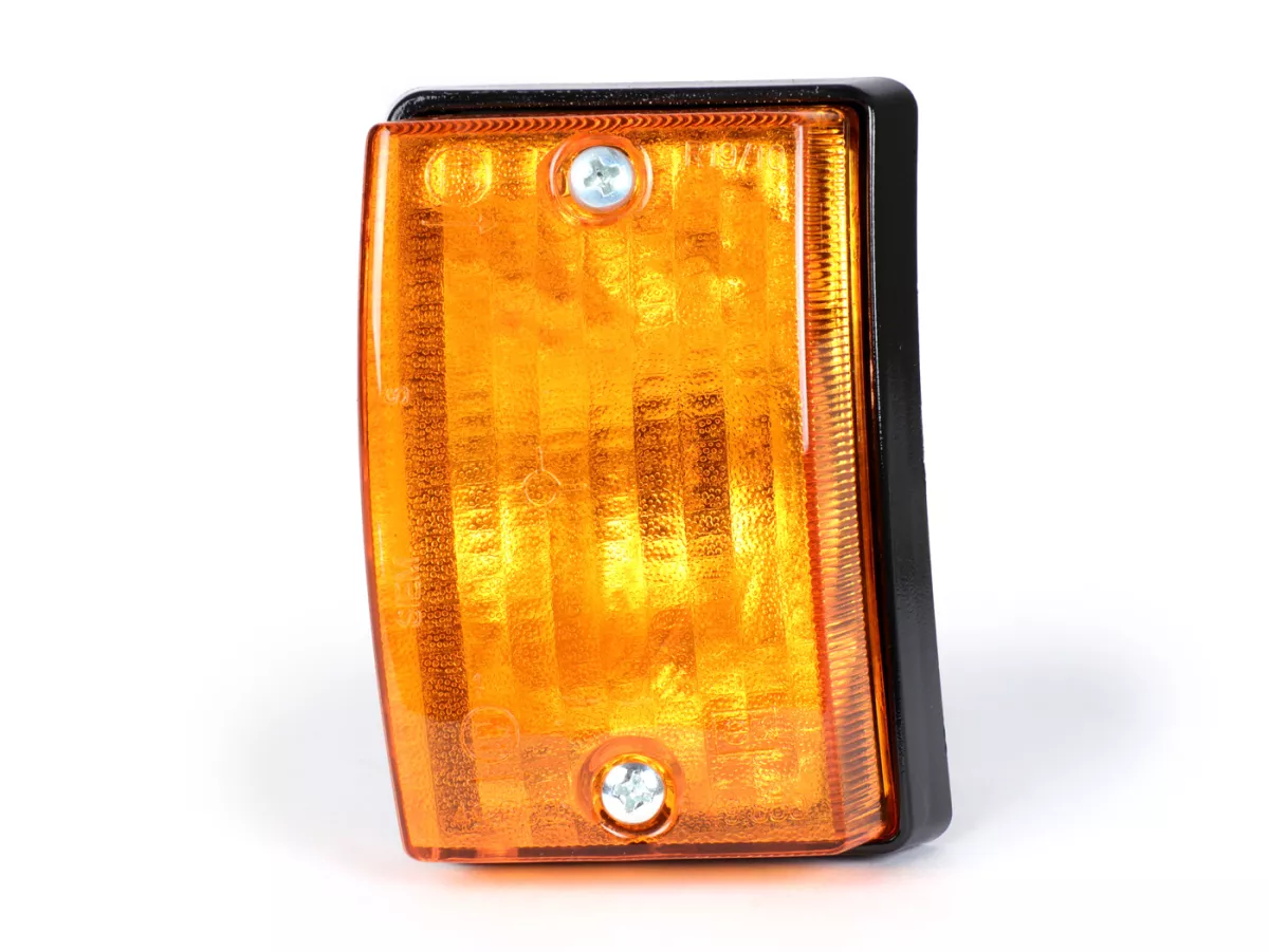 Indicator -SIEM- Vespa PK50 S, PK80 S, PK125 S front lhs - amber