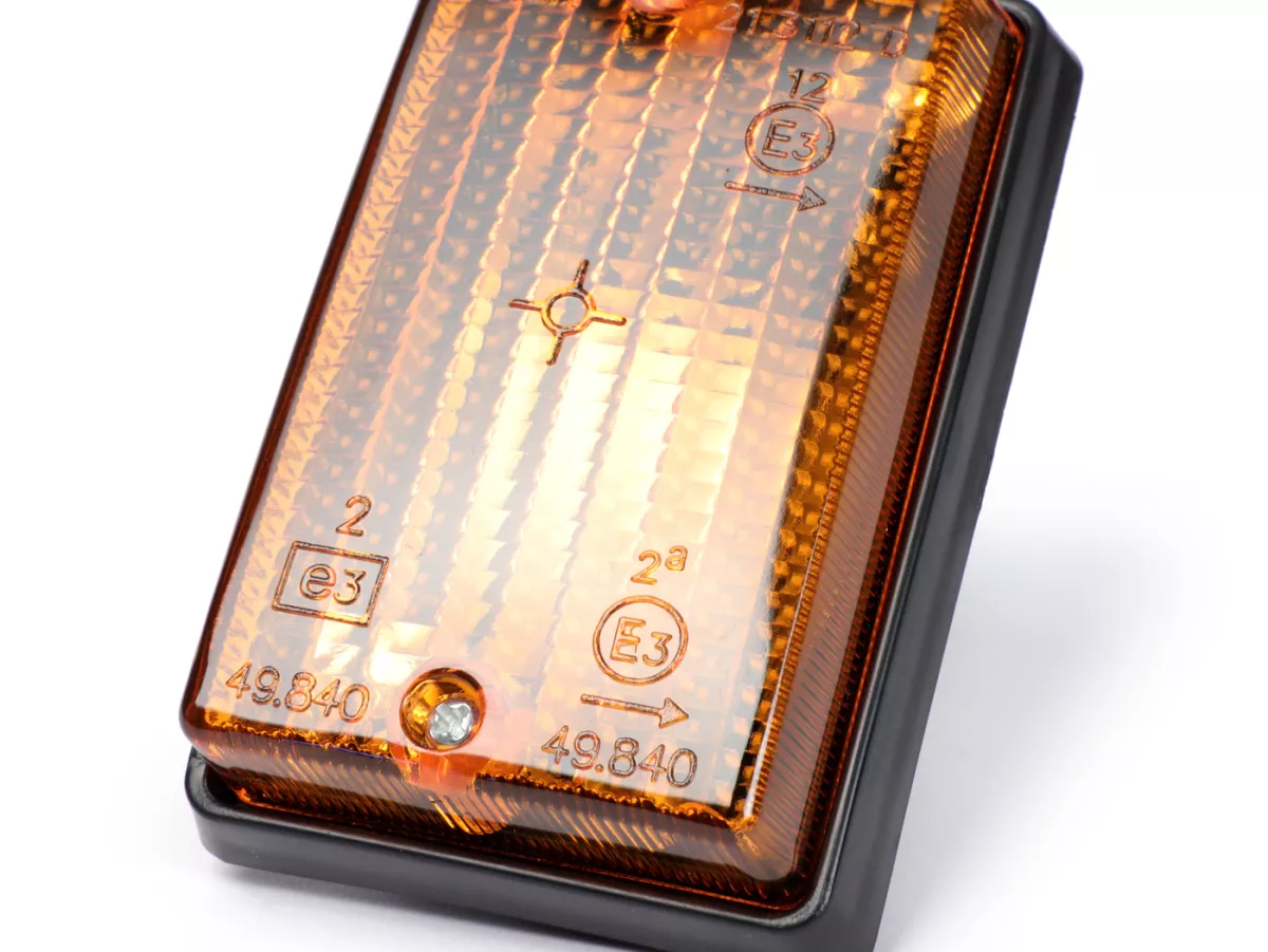 Indicator -SIEM- Vespa PK50 S, PK80 S, PK125 S rear rhs - amber