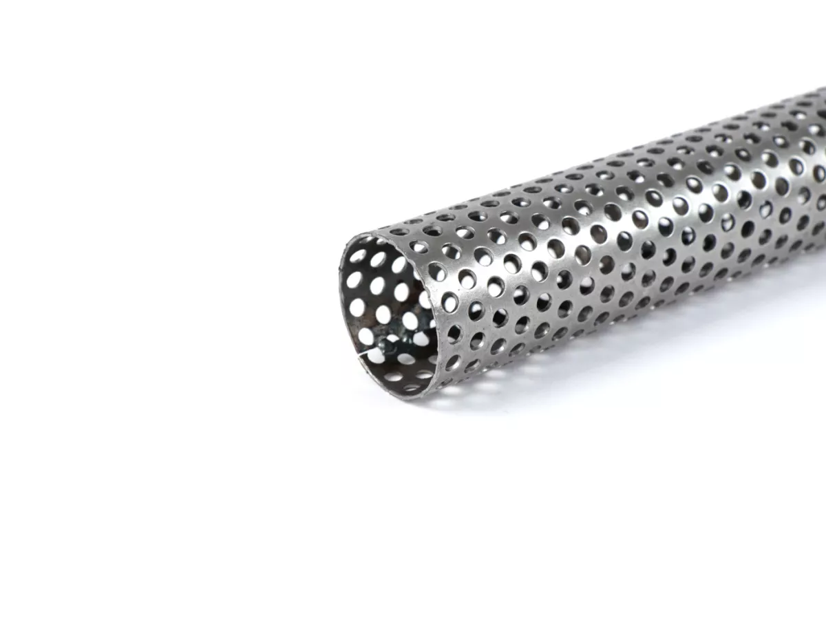 Geperforeerde pijp voor achterdemper -MR PARTS & STYLE- L=300mm, staal, Ø=26mm