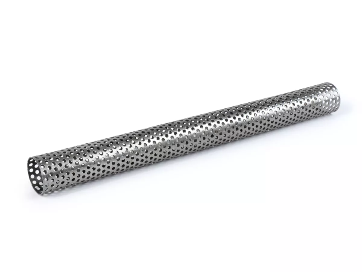 Tuyau perforé pour silencieux d'échappement -MR PARTS & STYLE- L=300mm, acier, Ø=28mm