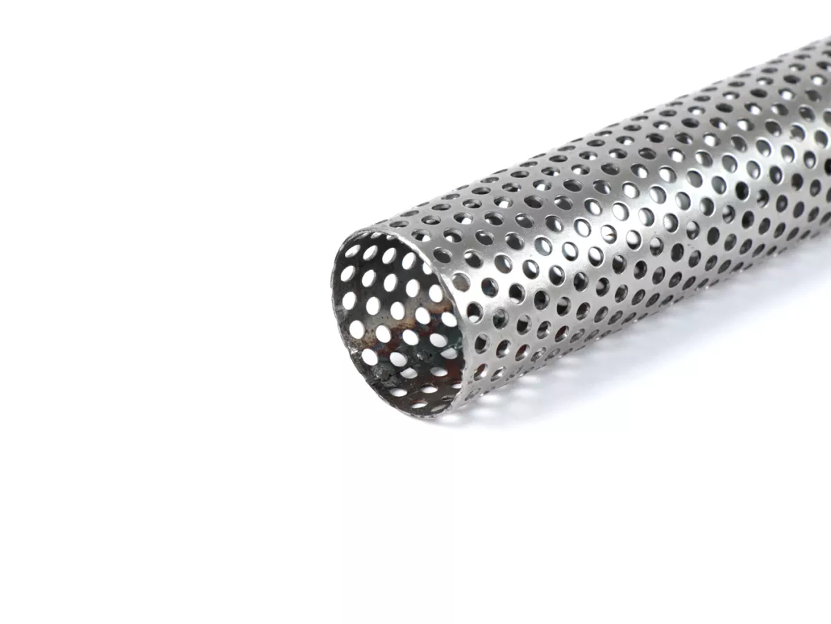 Perforated pipe for exhaust silencer -MR PARTS & STYLE- L=300mm, steel, Ø=30mm