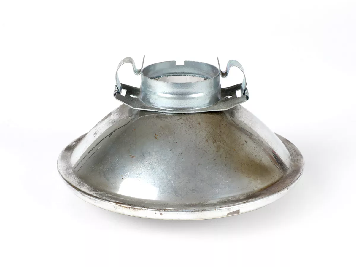 Strålkastare -SIEM 'Torino' (NOS) Ø=115/120mm (glas/utsida)- Vespa GS150 / GS3, GS160 / GS4 (VSB1T), VB1T, passar även för VBB1T (71001-), VNB3-6T, GL150 (VGLB1T 37269-) - glas