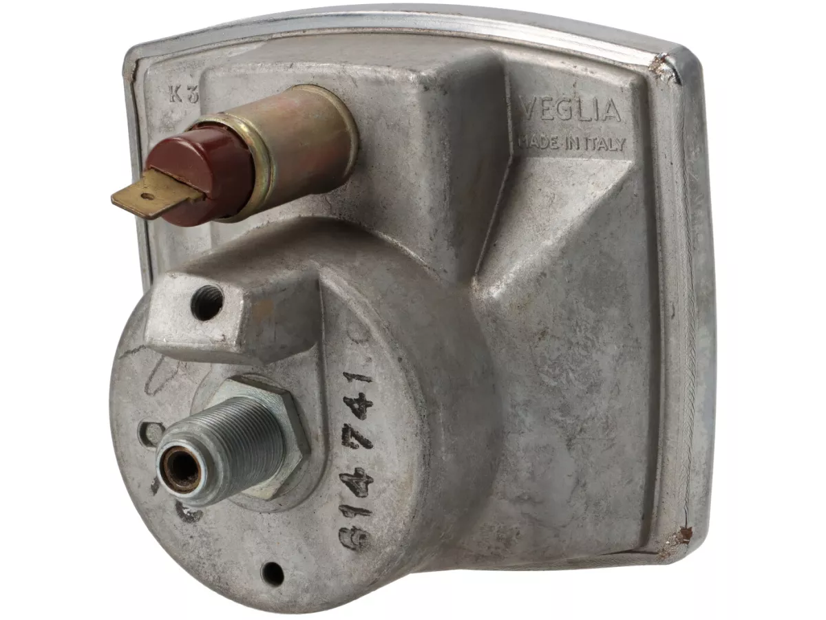 Snelheidsmeter -VEGLIA BORLETTI (NOS, B-voorraad)- Vespa V50 Speciaal - 50mph
